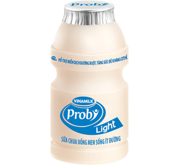 Sữa chua uống Probi ít đường - Lốc 5 chai x 65ml