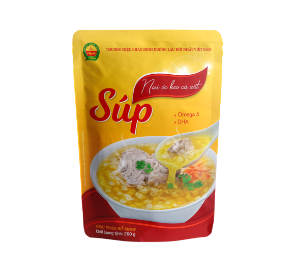 Súp Nui Óc Heo Cà Rốt 