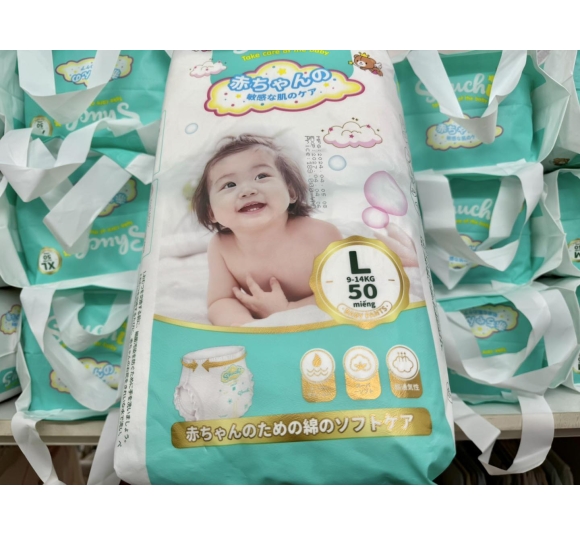Bỉm Tã SHUCHI Size L ( 9 - 14kg)