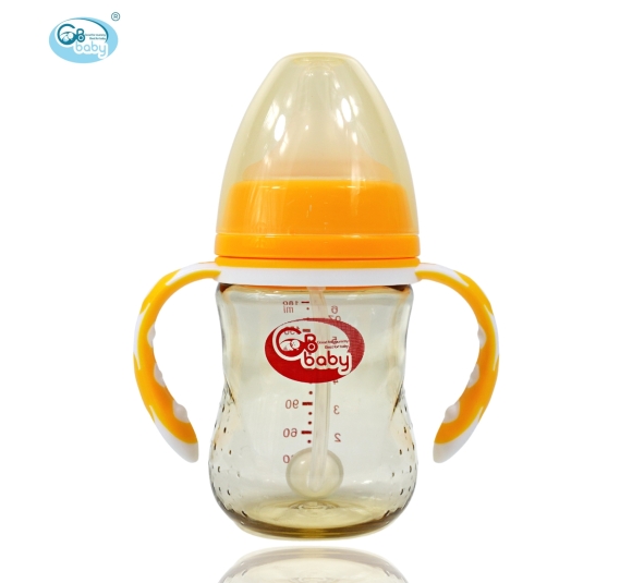 Bình sữa PPSU GB-Baby tay cầm 180ml - cổ rộng