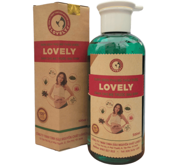 Dung dịch phụ nữ thảo dược Lovely - Dành cho mẹ trước và sau sinh 500ml
