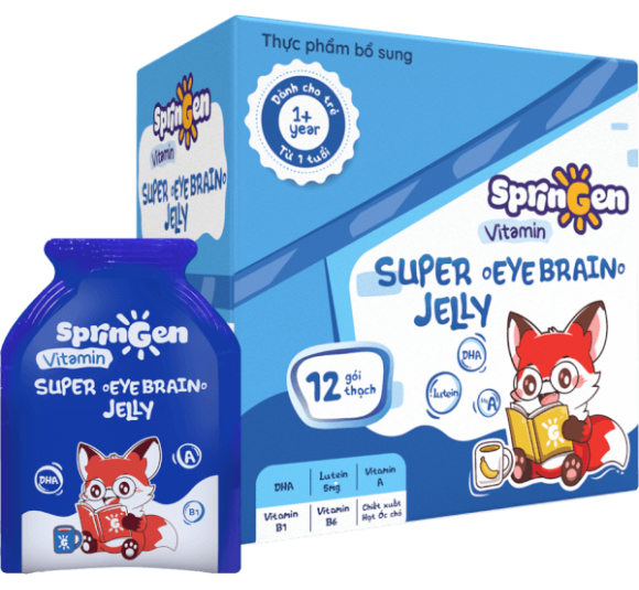Thực phẩm bổ sung VITAMIN JELLY SPRINGEN SUPER EYE BRAIN