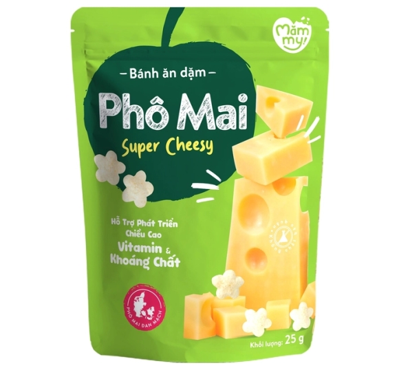 Bánh ăn dặm Mămmy vị phô mai 25g 