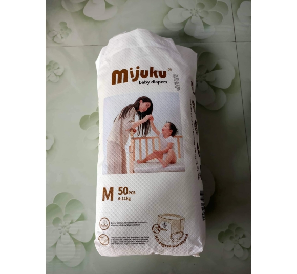 Tã quần Mijuku Size M - 50 Miếng (6-11kg) 