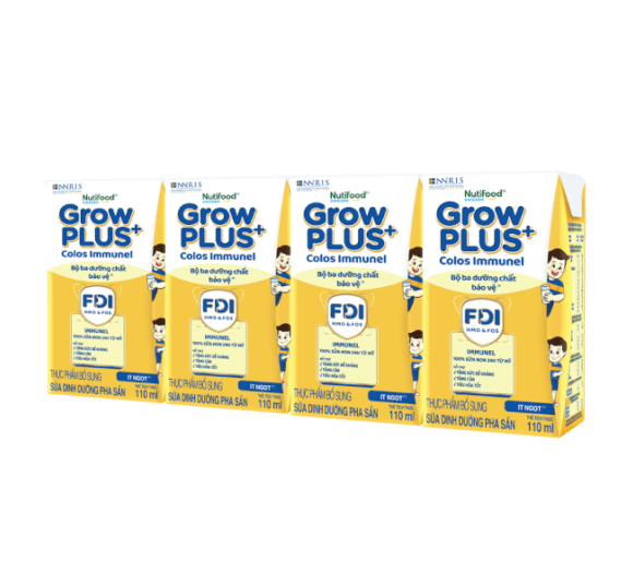 Sữa dinh dưỡng pha sẵn GrowPLUS+ Colos Immunel 110ml (trên 1 tuổi) - NUTIFOOD