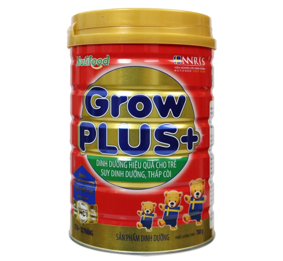 Sữa Grow Plus+ 780g của Nutifood (cho trẻ từ 0-12 tháng) 
