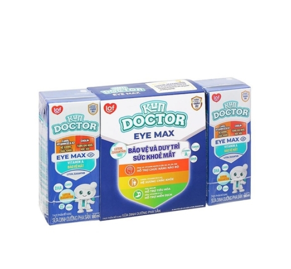  Kun Doctor Eye Max hương vani 180 ml (từ 1 tuổi)