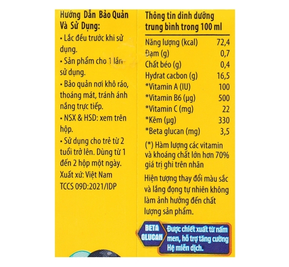 Lốc 4 hộp sữa trái cây  Kun hương trái cây nhiệt đới 180 ml (từ 2 tuổi)