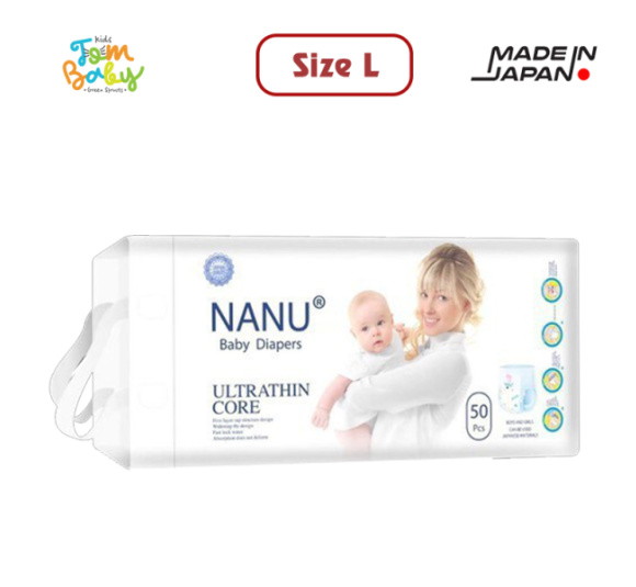 Bỉm Nanu Nội Địa Nhật Quần Size L (9kg-14kg) 