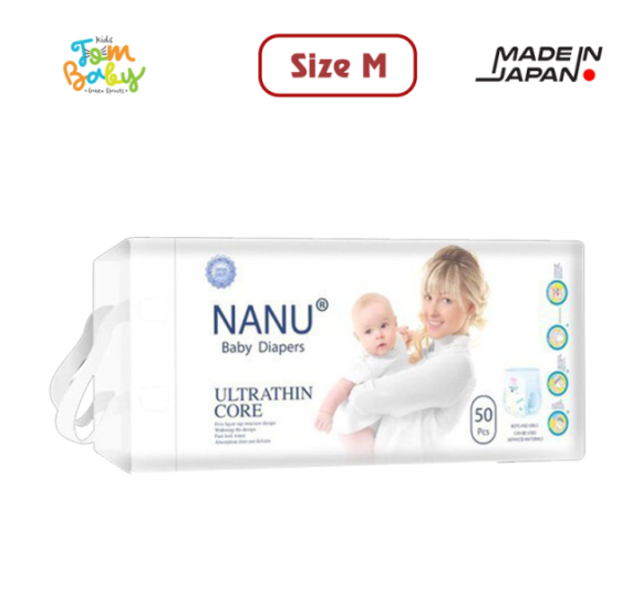 Bỉm Nanu Nội Địa Nhật Quần Size M (6kg-11kg) 