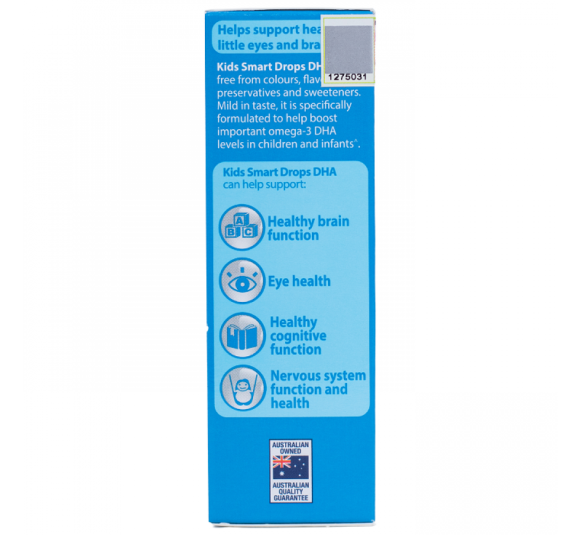 Nature'S Way Kids Smart Drops Dha- Hỗ Trợ Phát Triển Não Bộ, Thị Lực Cho Bé