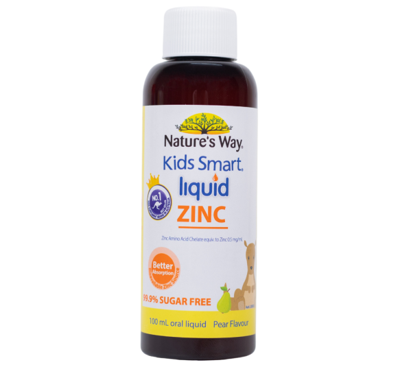Nature’s Way Kids Smart Liquid ZinC – Bổ sung kẽm nước cho bé (Chai 100ml)