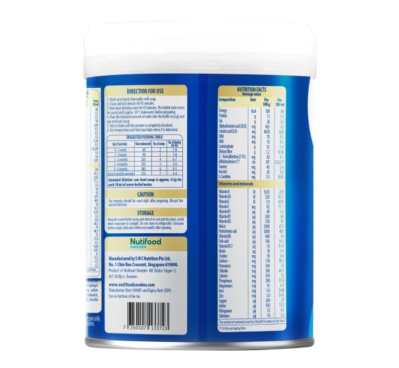 Sữa bột Nutifood GrowPlus+ Boosting Digestion 800g (0-12 THÁNG)