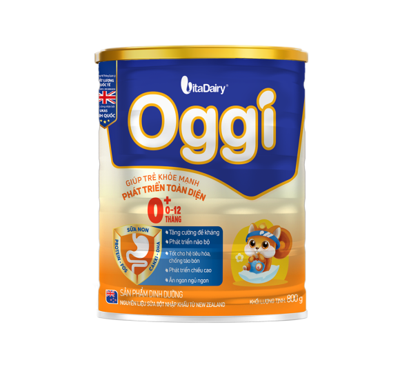 Sữa bột Oggi 0+ 800g