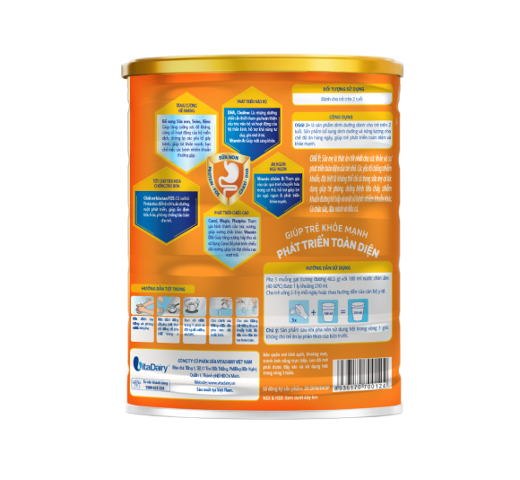 Sữa bột Oggi 2+ 900g