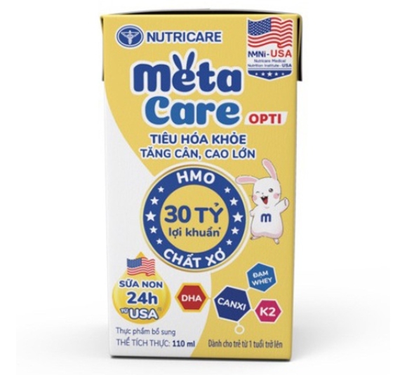 Sữa dinh dưỡng pha sẵn Metacare Opti 4x110ml 