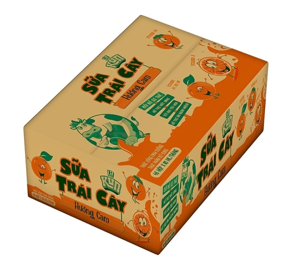 Sữa trái cây KUN vị cam 110 ml