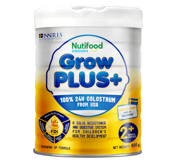 Sữa GrowPLUS+ Sữa Non Vàng 800g (Từ 2 tuổi) 