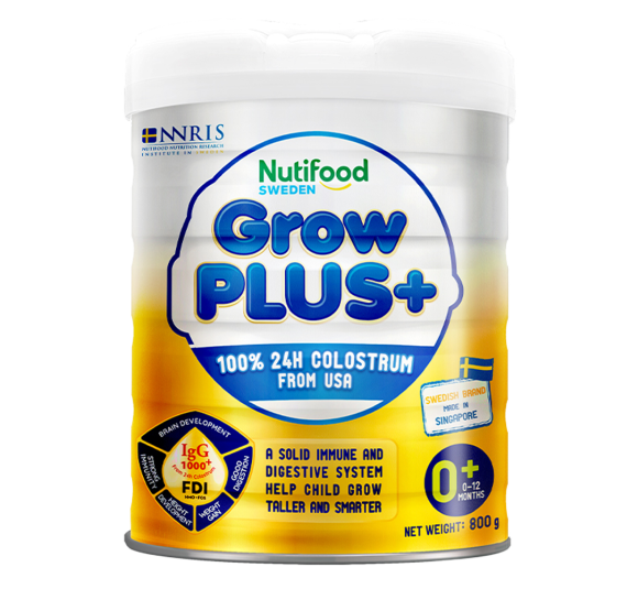 Sữa GrowPLUS+ Sữa non Vàng 800g (0-12 tháng) 
