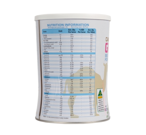 Sữa lạc đà Hoàng Gia Úc ROYAL AUSNZ Camel Grow Up Milk Powder cho bé từ 3 tuổi (900g )