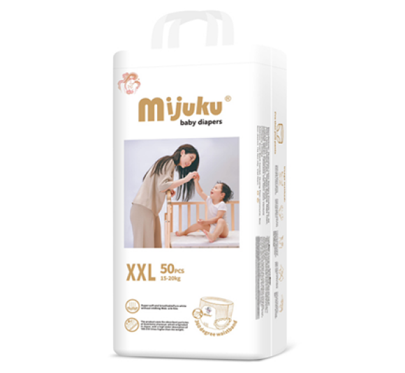 Tã bỉm quần Mijuku 2XL50 (15-20kg) 