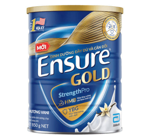 Sữa Bột Ensure Gold Bổ Sung Dinh Dưỡng Phục Hồi Và Tăng Cường 800 gram 