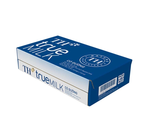 Sữa Tươi Tiệt Trùng Có Đường TH true MILK 110 ml