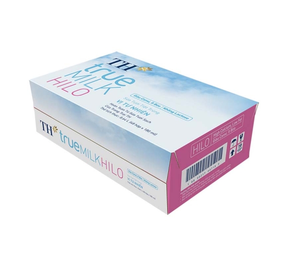 Sữa Tươi Tiệt Trùng Vị Tự Nhiên TH true MILK HILO 180 ml