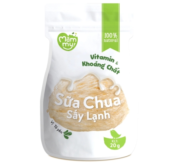 Sữa chua sấy vị tổ yến Mămmy 20g 