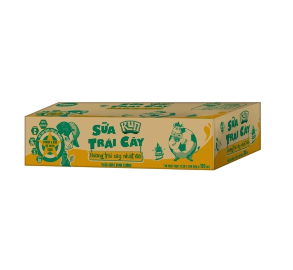Sữa trái cây KUN vị trái cây nhiệt đới  110ml